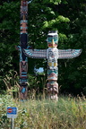 Vancouver - Totem im Stanley Park